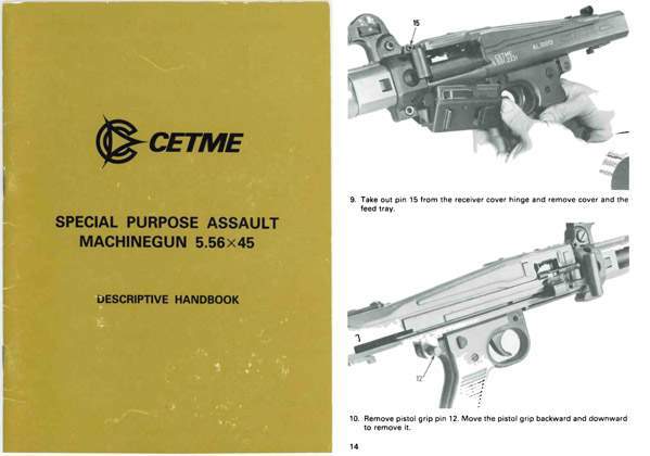 Cetme Special Purpose Ameli Assault Machine Gun 5.56 x 45 Man - GB-img-0
