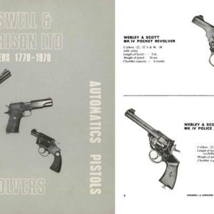Cogswell & Harrison 1970 Automatic Pistols, Revolvers