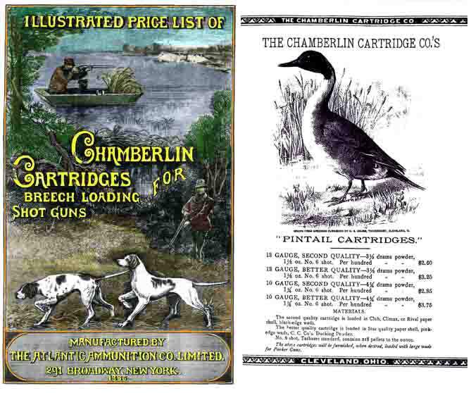 Chamberlin Cartridges 1886 (Early) Ammunition Catalog - GB-img-0