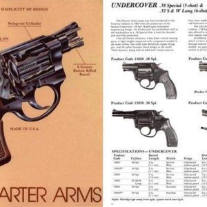 Charter Arms 1985 Gun Catalog
