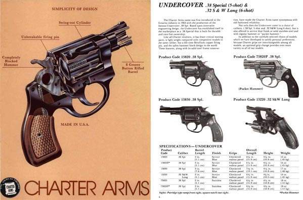 Charter Arms 1985 Gun Catalog - GB-img-0