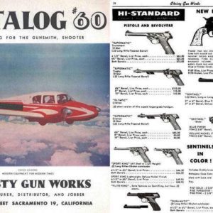 Christy Gun Works 1960 Gun Catalog