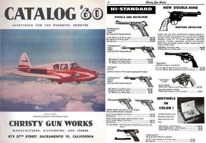 Christy Gun Works 1960 Gun Catalog - GB-img-0