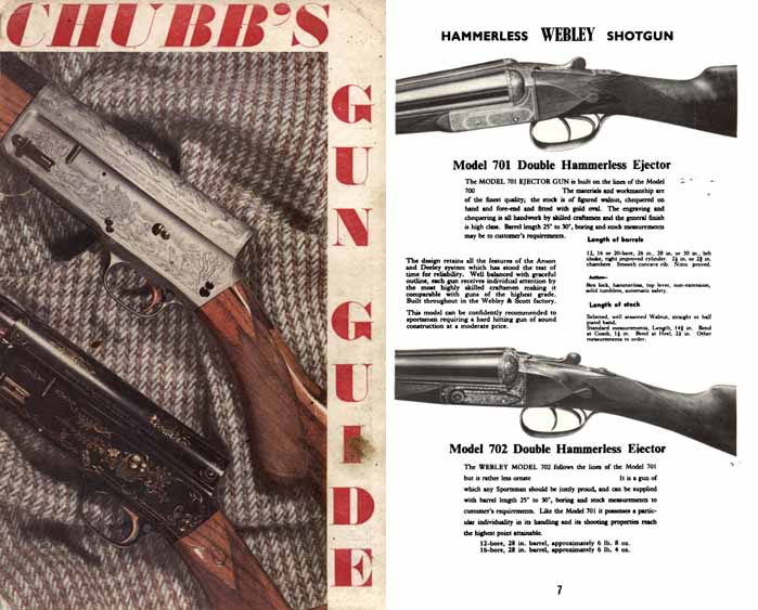 Chubb's 1966-67 Gun Guide, Edgware, Mddx, UK - GB-img-0