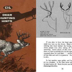 CIL (Canadian Industries Ltd.) 1950 Circa Deer Hunting Hints