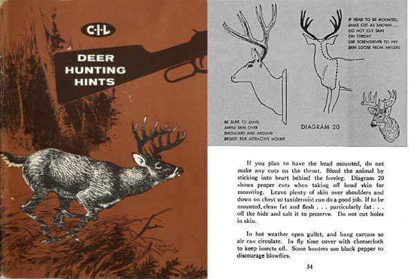 CIL (Canadian Industries Ltd.) 1950  Deer Hunting Hints - GB-img-0