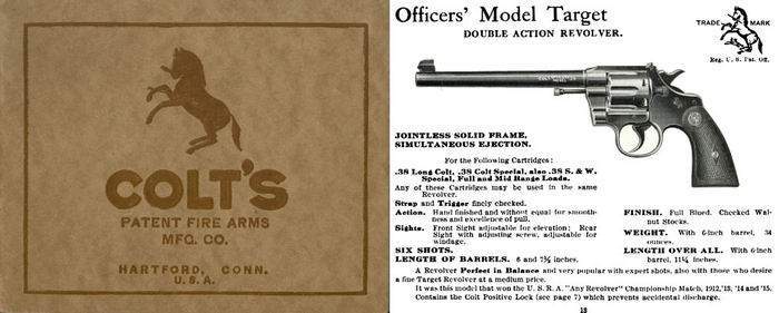 Colt 1921 Firearms Factory Catalog - GB-img-0