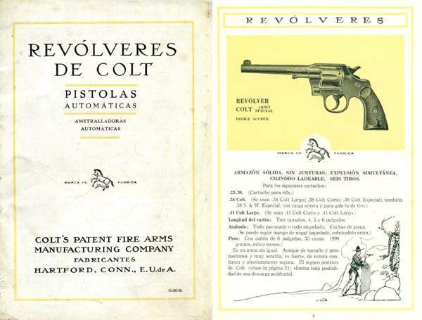 Colt 1925 RevÃƒÂ³lveres de Colt, for Mexico and Chile - GB-img-0
