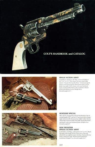 Colt 1972 Handbook and Catalog - GB-img-0