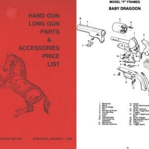 Colt 1983 Parts and Accessories Catalog- Manual