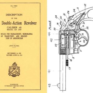 Colt 1913 Double-Action Revolver .45- GPO Description of- Manual