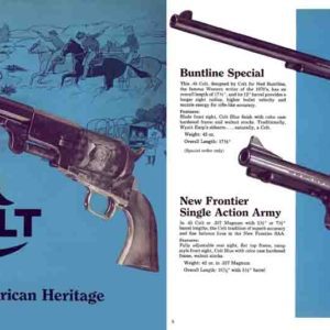 Colt 1975 Gun Catalog