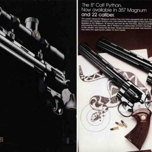 Colt 1981 Firearms Catalog