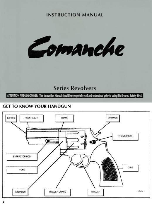Comanche Revolver Manual- Lasserre S.A., Argentina, SGS Imp - GB-img-0