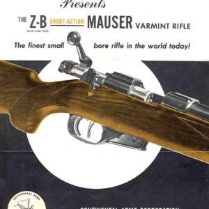 Mauser 1953 Z-B Varmint Flyer Continental Arms