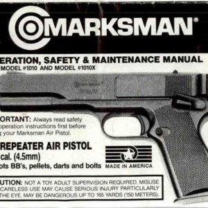 Marksman M1010 & M1010X Owner's Manual