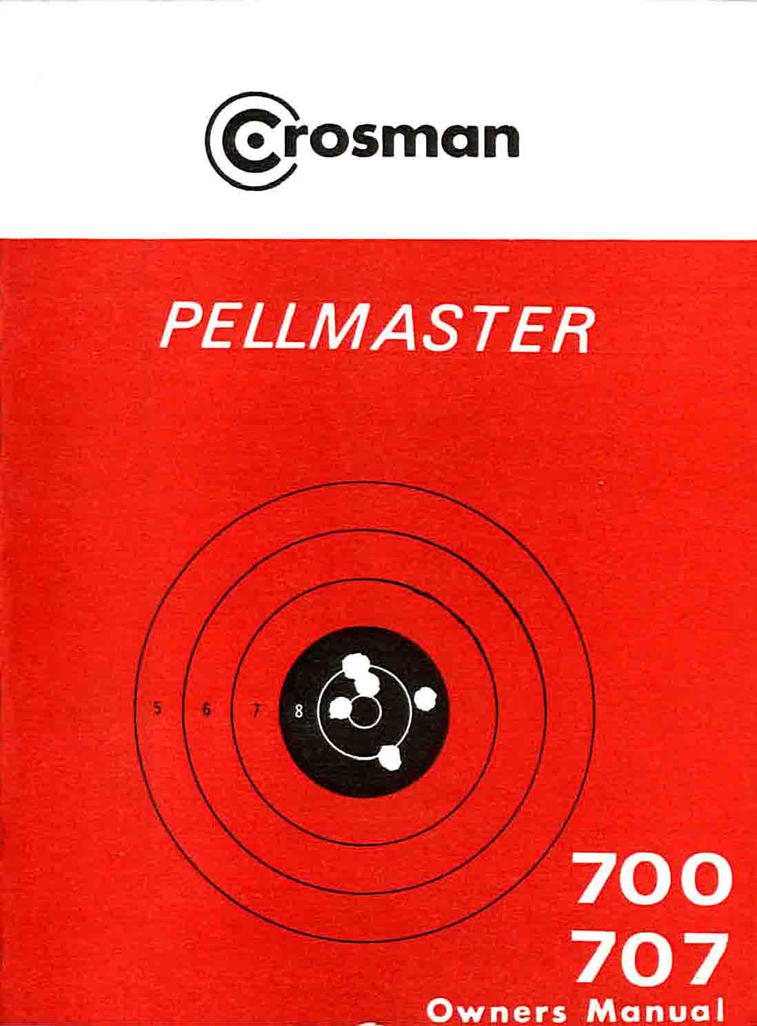 Crosman Model 700-707 Manual - 1968 - GB-img-0