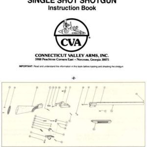 CVA Single Shot Shotgun Manual