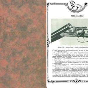 John Dickson and Sons 1929 Gun Catalog