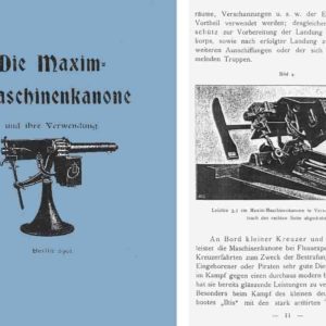 Die Maxim Maschinenkanone 37mm 1901