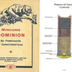 Dominion Ammunition 1929 Circa (CIL - in Spanish)
