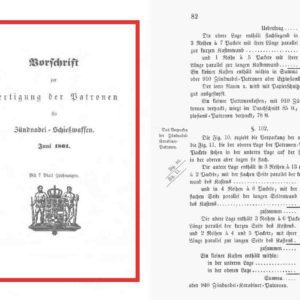 Dreyse Anfertigung der Patronen 1861