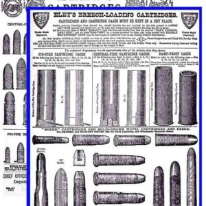 Eley 1886 Circa Ammunition flyer
