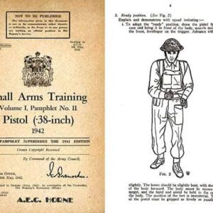 Enfield/Webley .38 Revolver/Pistol 1942 - Canadian Small Arms Training- Manual