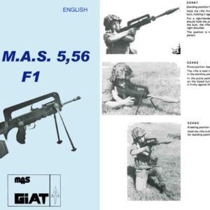 FAMAS GiAT F1 Submachine Gun- English version- Manual