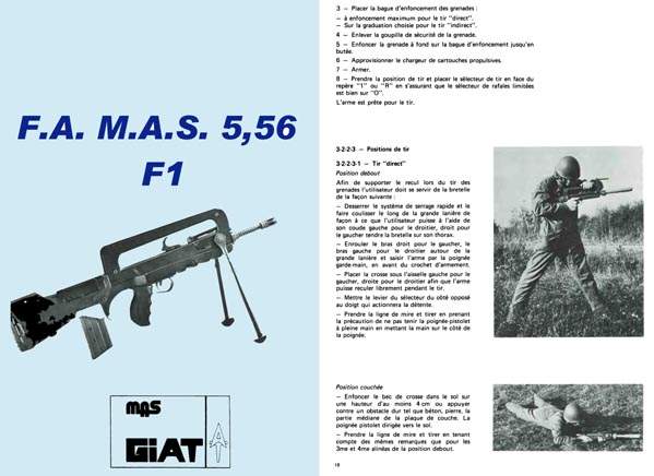 FAMAS 5,56mm c1978 Fusil d'Assaut de la Manufacture d'Armes- GB-img-0