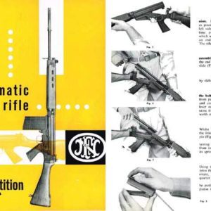 FN FAL (Light Automatic Rifle) Competition Model" Manual (In English)"
