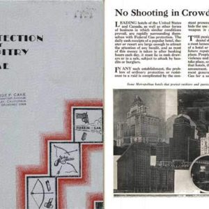 Federal Gas Life Protection 1933 Catalog, Pittsburgh, PA