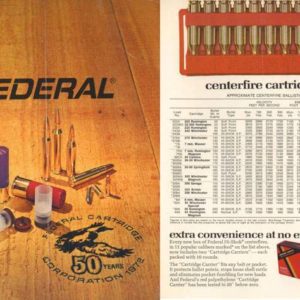 Federal 1972 Circa Ammunition Catalog