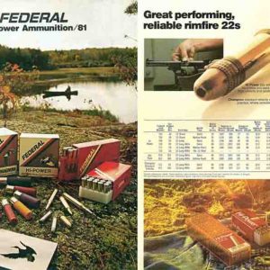 Federal 1975 Circa Ammunition Catalog