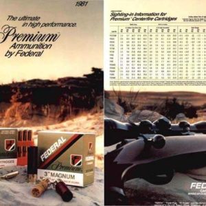 Federal 1981 Premium Ammunition