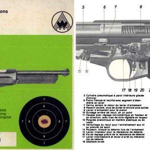 Feinwerkbau Modell 65  80 Air Pistol Manual