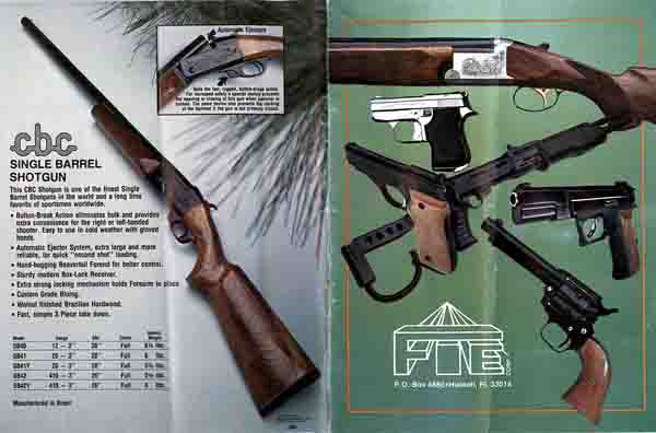 FIE Corp 1985  Gun Catalog - GB-img-0