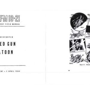 FM 18-21 1944 Tank Destroyer Towed Gun Platoon