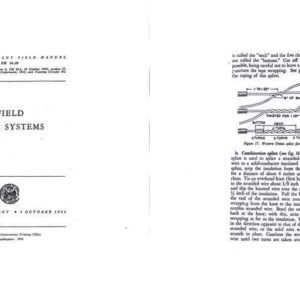 FM 24-20 1944 Field Wire Systems (Communications)