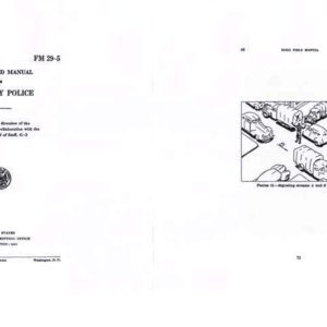 FM 29-15 1941 Military Police, Basic Field Manual