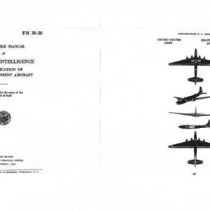 FM 30-30 1942 Identification of US Government Aircraft