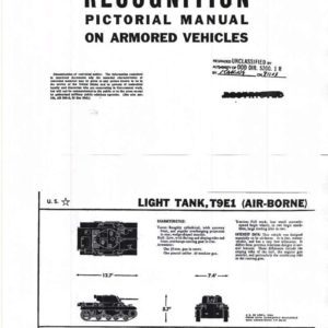 FM 30-40 1942 Recognition- Pictorial Manual on Armored Vehicles