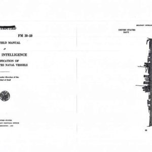 FM 30-50 1941 Identification of U.S. Naval Vessels