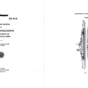 FM 30-55 1941 Identification of German Naval Ships