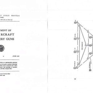 FM 44-4 1945 Employment of Antiaircraft Artillery Guns