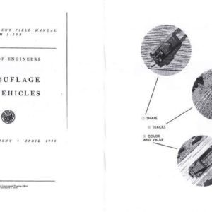 FM 5-20B Camouflage of Vehicles 1944