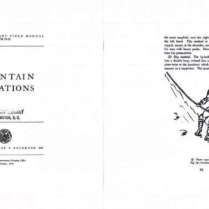 FM 70-10 1944 Mountain Operations