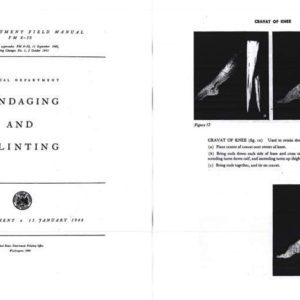 FM 8-50 1944 Bandaging and Splinting