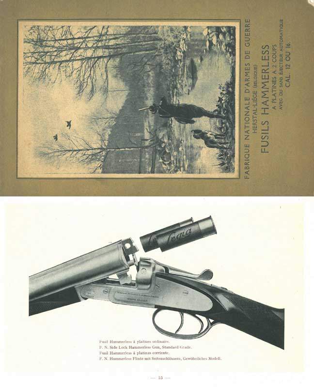Browning 1930 () Fabrique Nationale (FN) Shotgun Catalog - GB-img-0