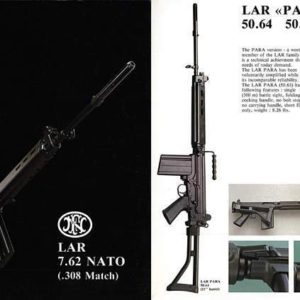 FN 7.62mm FAL (Light Infantry Rifle - LAR) Catalog